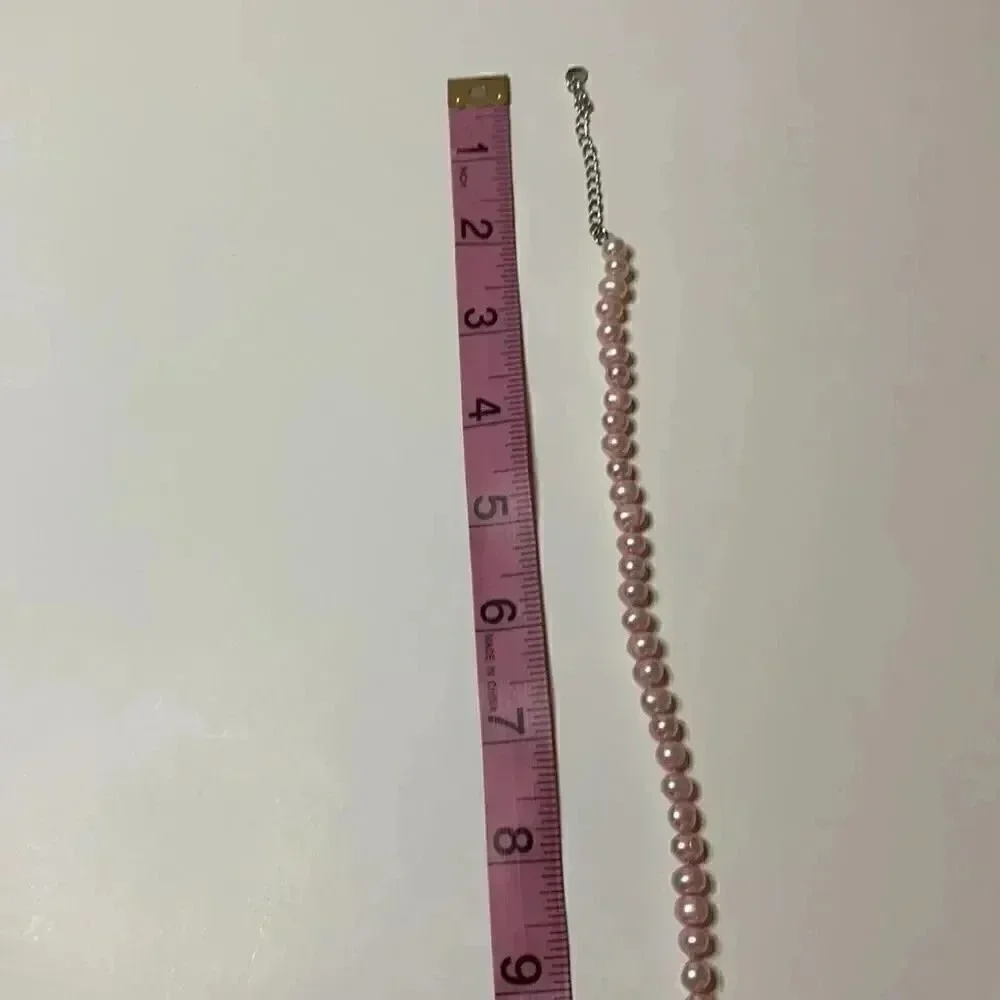 Freshwater Pearl Necklace with 925 Silver Clasp